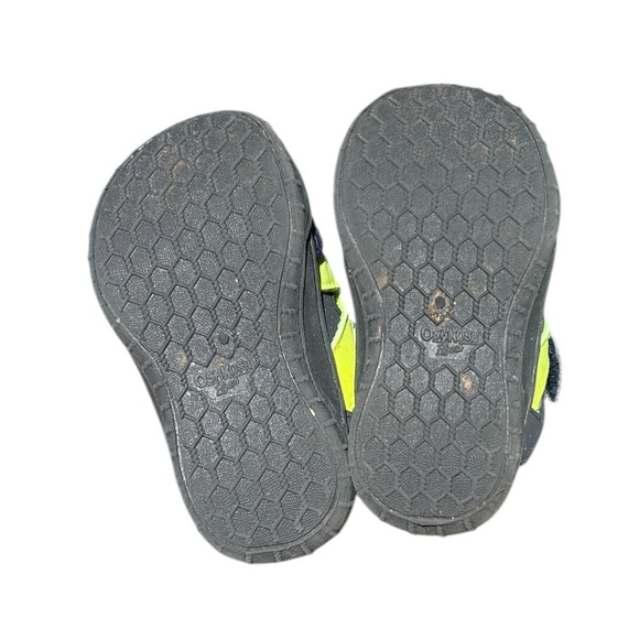 OshKosh B'gosh Water Blue and Green Sporty Sandals - Picture 6 of 7